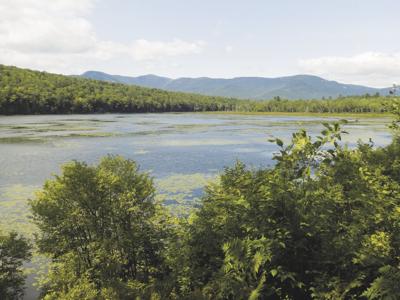 9-1-18 Baldface Range from Shell Pond