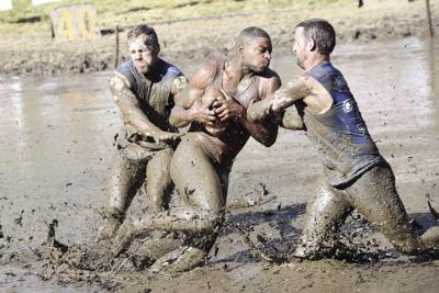 9-7-18 MUD FOOTBALL ACTION 1