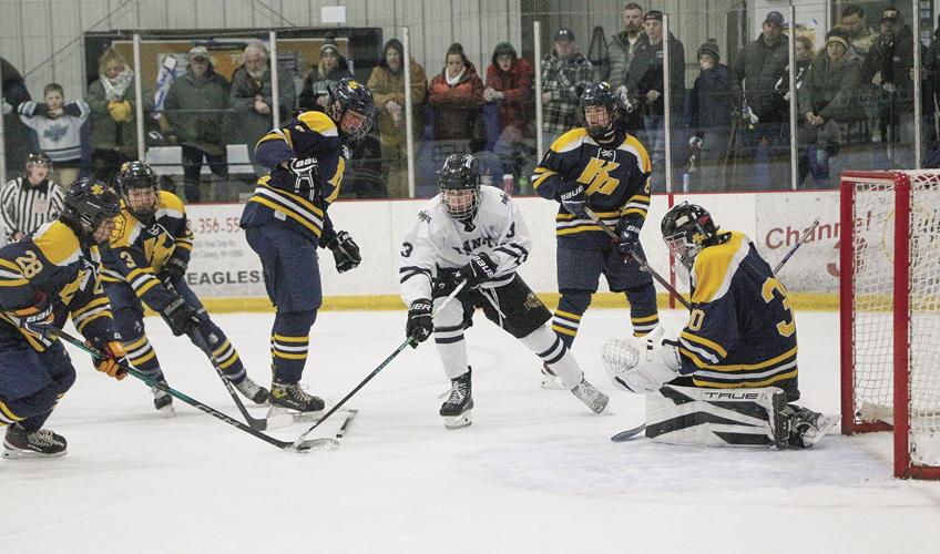 12-18-24 KHS Hockey lopashanski goal 2 before