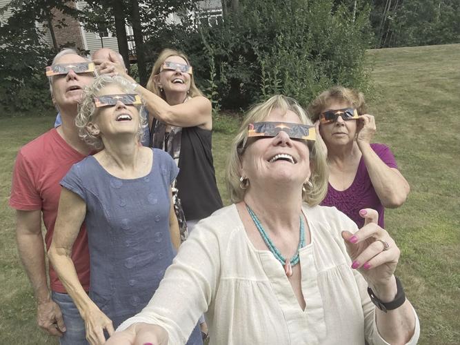 wearing glasses in Kearsarge august 2017