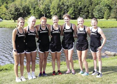 KHS Girls XC - Top seven at Great Glen