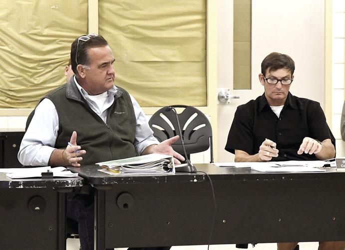 Conway School Board - captial improvement plan - Jim Hill and Randy Davison