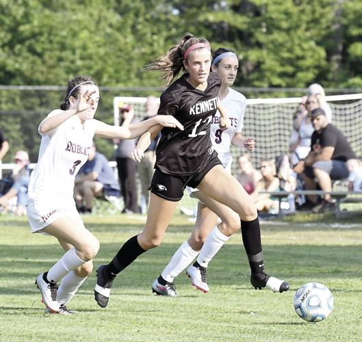 KHS Girls Soccer - Lilla Synnott dribbling