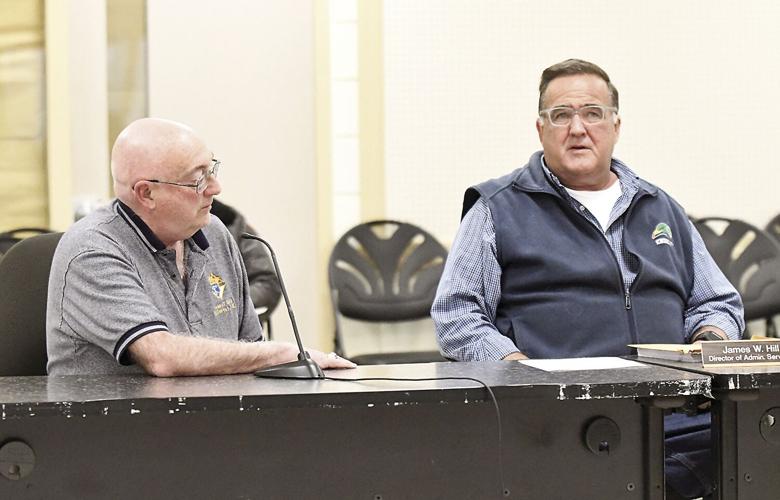 Conway School Board - high school roof replacement - Jim Hill and Jim LeFebvre