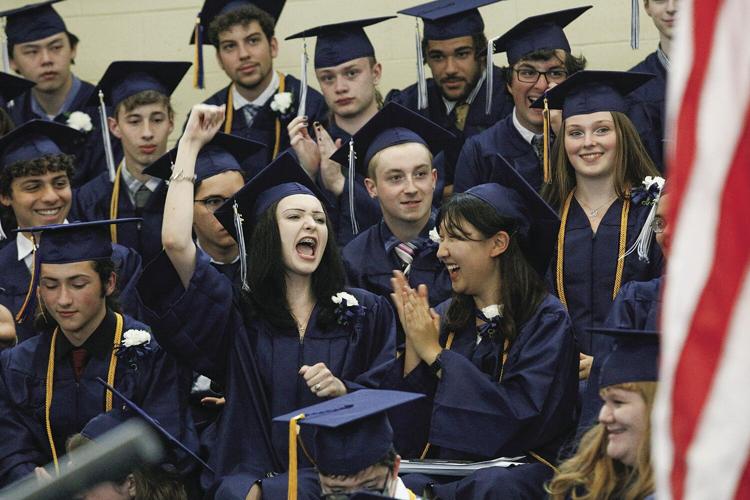 05-28-22 FA Graduation graduates cheering