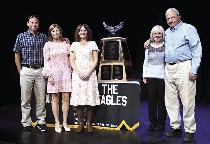 KHS Sports Hall of Fame - Bernie Livingston and family