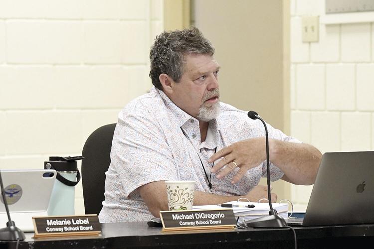 Conway School Board - new school names - Mike DiGregorio