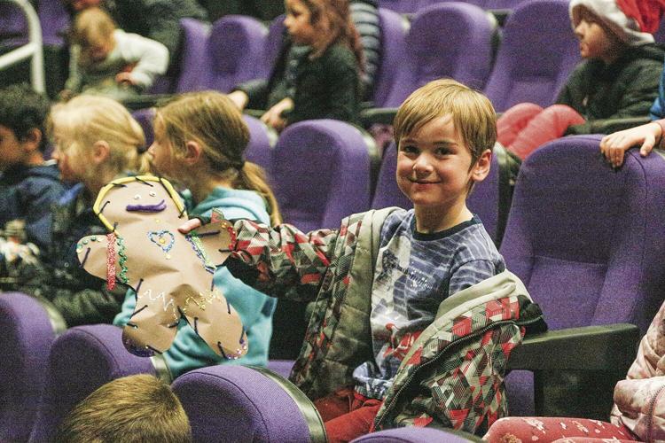 12-17-24 Gingerbread Hunt khs smile with gingerbread