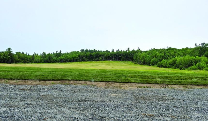 Golf Column - Lake Kezar - sod for the driving range 2