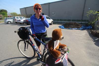 Russian Adventurer Cycles Through Maine During A 2,100 Mile Journey