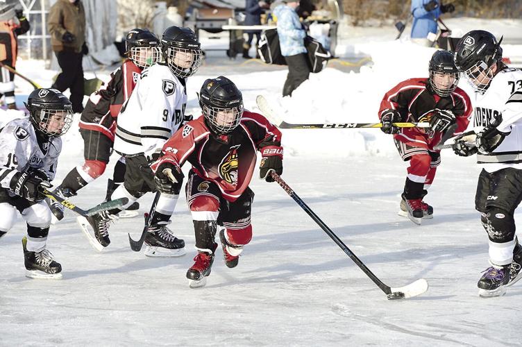 Youth Pond Hockey Festival - 2020 action