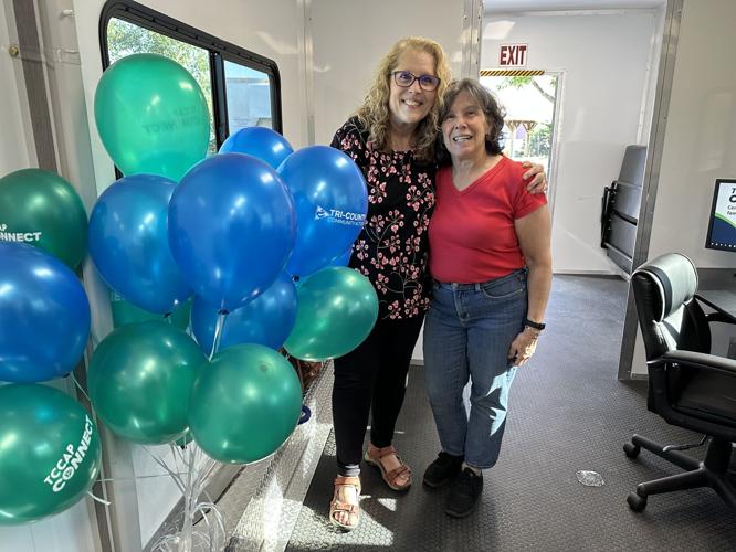 Patti Berube and Peggy Hortwick