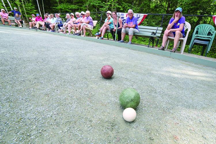 07-22-25 Bocce Club balls wide reaction