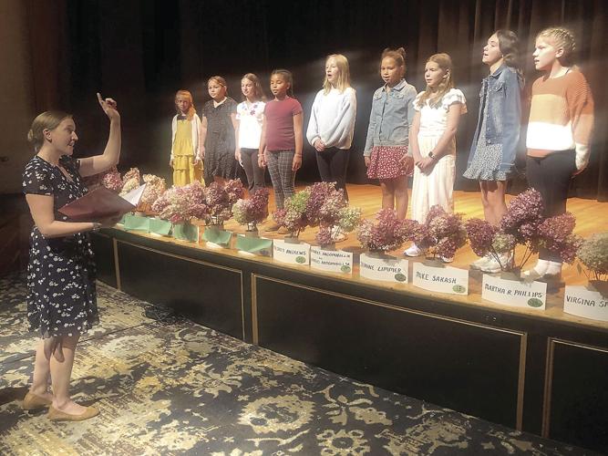 Valley Voice - teacher seat nameplate dedication