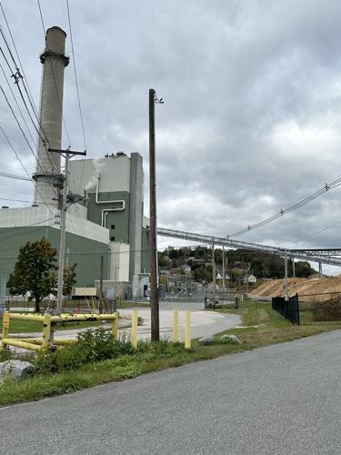 An exterior view of the Burgess BioPower plant in Berlin.
