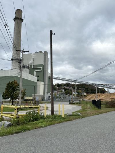 An exterior view of the Burgess BioPower plant in Berlin.