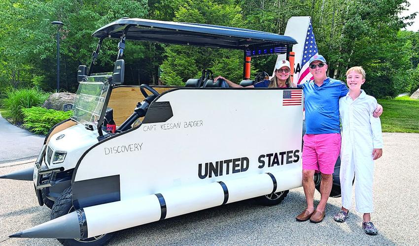 Golf Column - Hale's Location - Semiquincentennial Parade