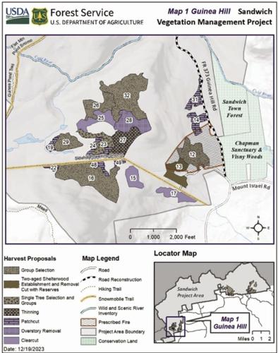 Guinea Hill Project map