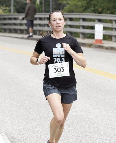 White Mountain Milers Half Marathon - top woman - Leah McCrossin