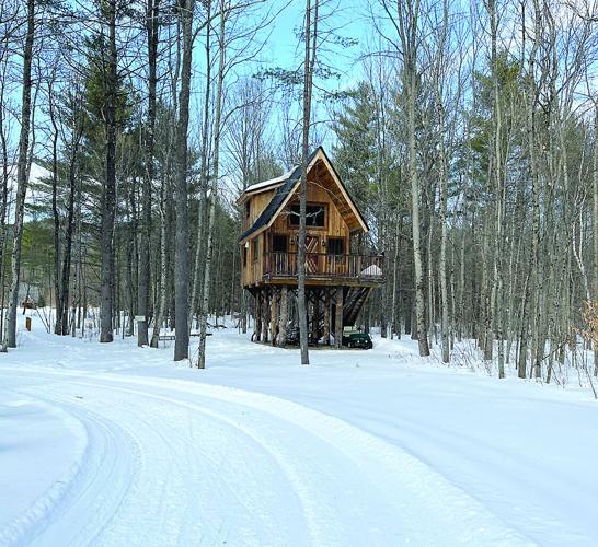 Nordic Tracks - Bear Notch Ski Touring and winery - treehouse