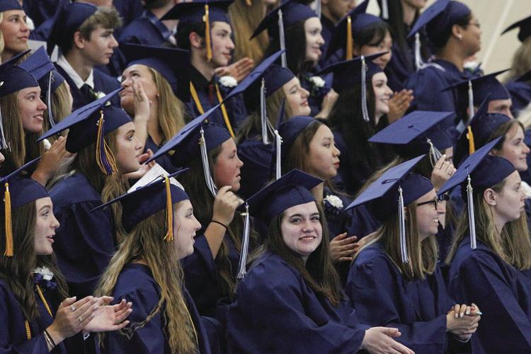 05-28-22 FA Graduation graduates clapping