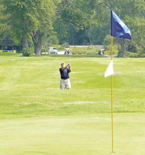 Golf Column - Androscoggin Country Club - Senior Tour - Brian Strathman chip