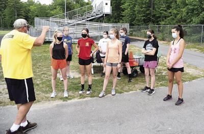 KHS Track practice - Bernie and the Meet of Champions girls