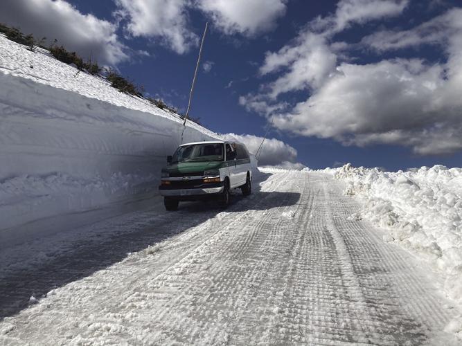Depth of snow