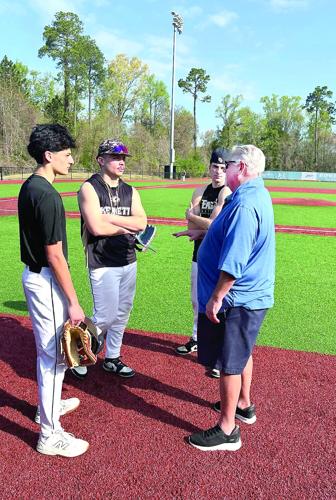 KHS Baseball - preseason - Paul Luciano on mound