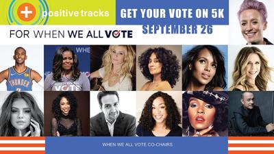 All ages and abilities can participate in 5K virtual Get Out The Vote event this Saturday