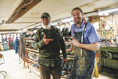 03-31-23 Limmer Boots peter and adam smile