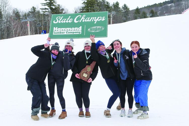02-10-26 KHS Girls Alpine State Meet group on slope number 1
