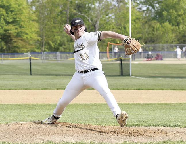KHS Baseball - Sam Seavey pitching