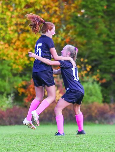 10-21-25 KHS GSOC laine celebrating goal 1