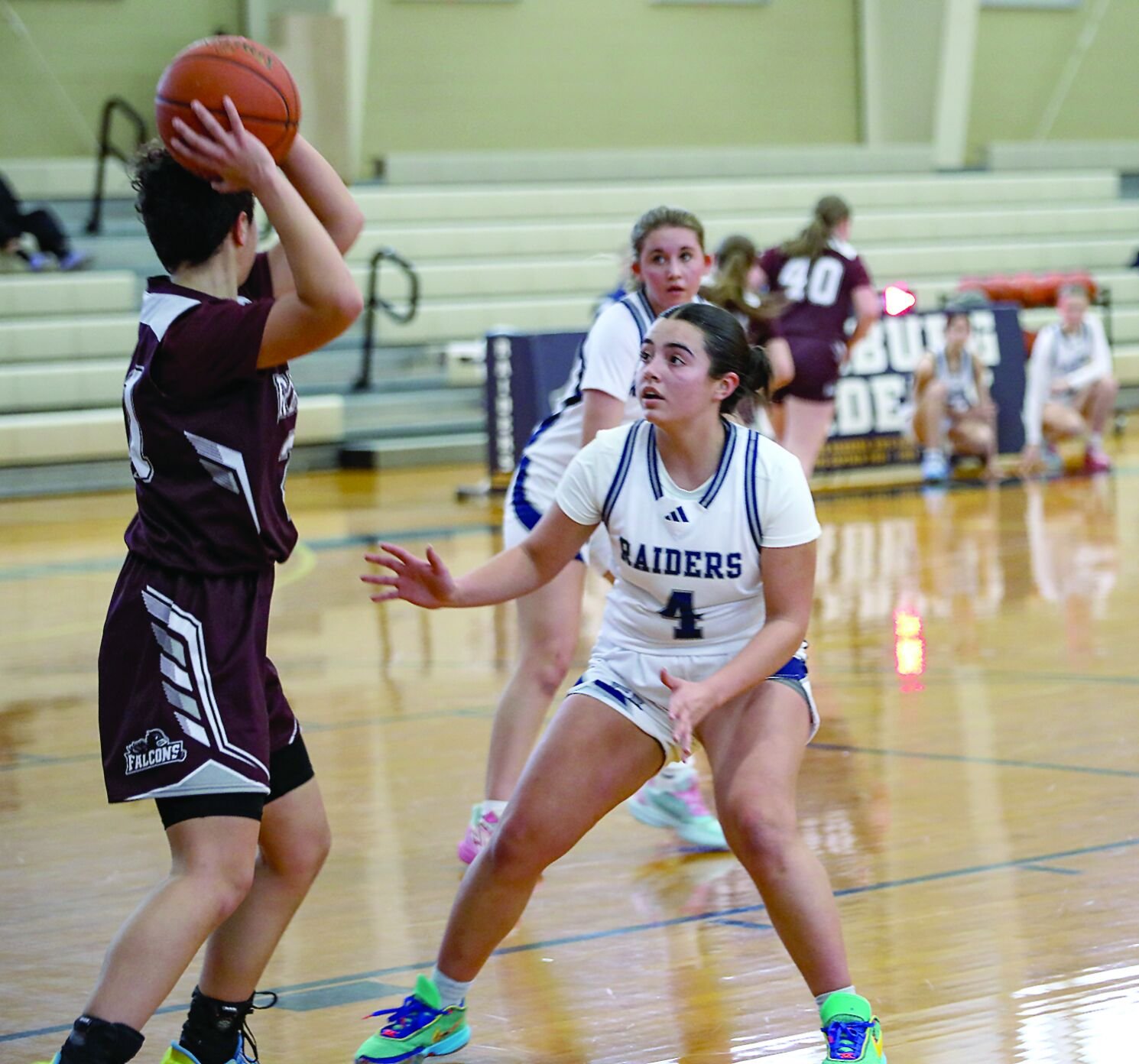 FA Girls Basketball - Jackie Guzman Gonzalez defense