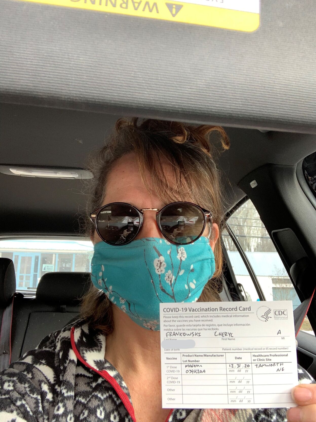 Cheryl Frankowski COVID vaccination