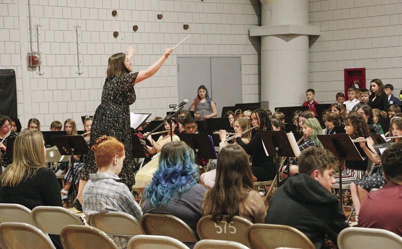 03-26-24 Louis Fuchs el band directing semi-wide