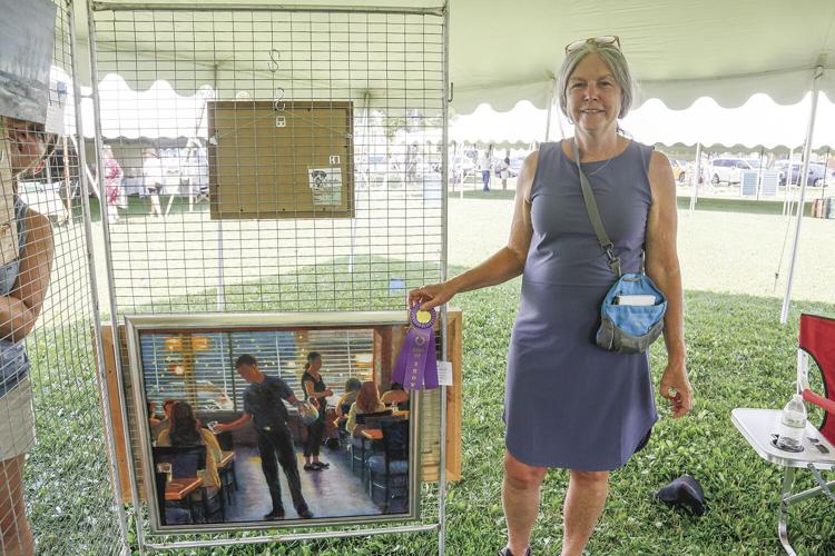 08-06-22 Art in the Park awards best in show artist