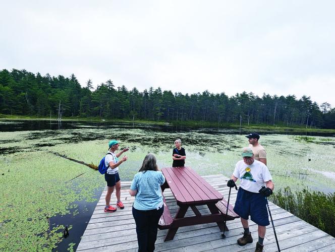 Tin Mountain Wander - on dock at Chase Pond.jpg