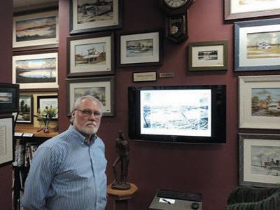 Out There: Mapping out Maine with Leo Pelletier of Mainely Frames &amp; Gallery