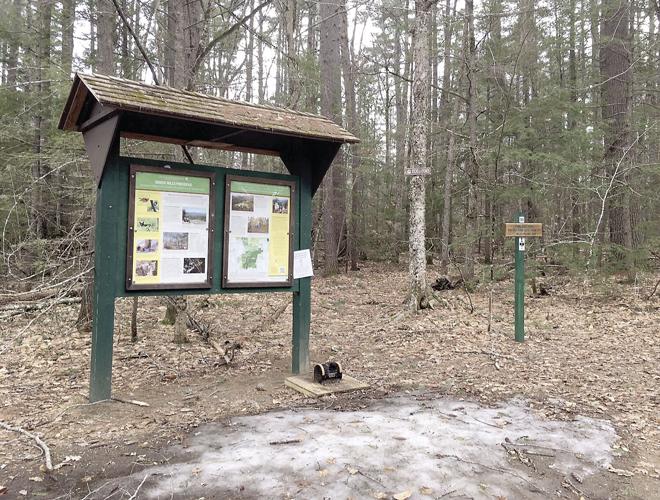 Wheel Fun - rec path guide - Green Hills Preserve kiosk