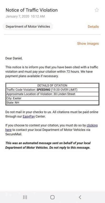 Seacoast scam letter