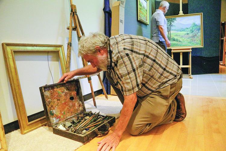 08-14-25 Newman Exhibit paint box cottrell medium