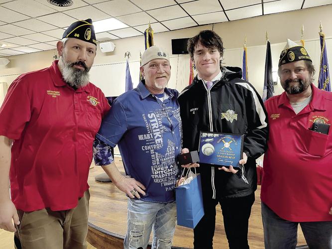 Post 35 State Champs - ring ceremony - Sam Seavey