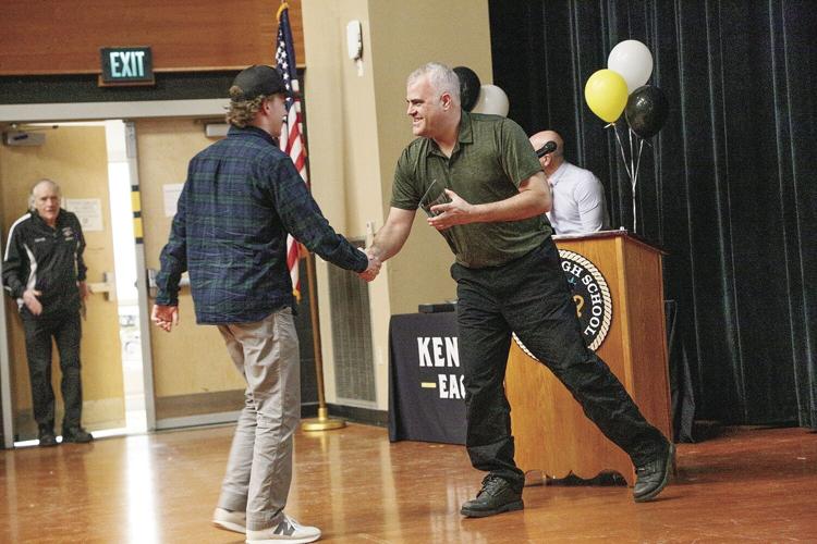 03-12-24 Winter Sports Awards ski jump handshake