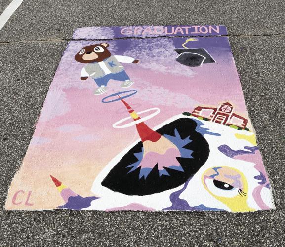 Parking spots - Celia Lynn's finished spot