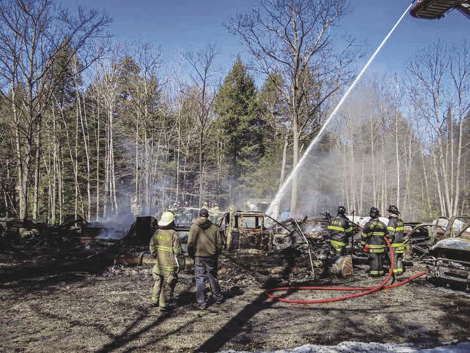 Fire at 228 Tall Pines Road