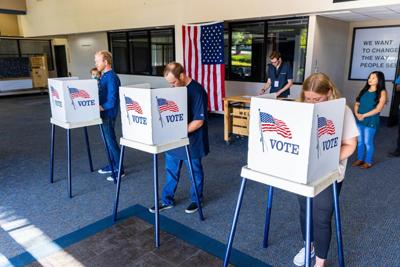 Independent voter turnout in midterm elections usually lags behind that of Republicans and Democrats.