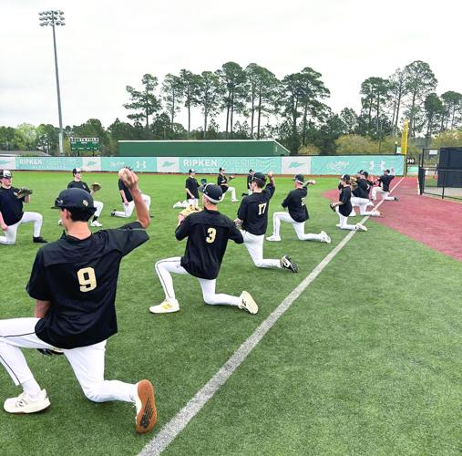 KHS Baseball - preseason - warm ups