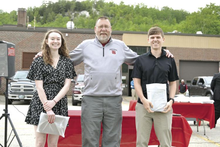 Steve Enman Cross-Country Coach’s Award - Grace Clorite and Matthew Landry
